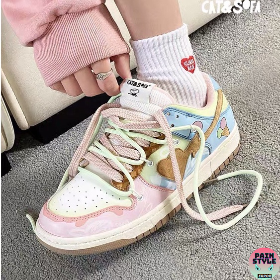 Giày Cat&Sofa " Kream Cream "