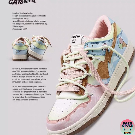 Giày Cat&Sofa " Kream Cream "