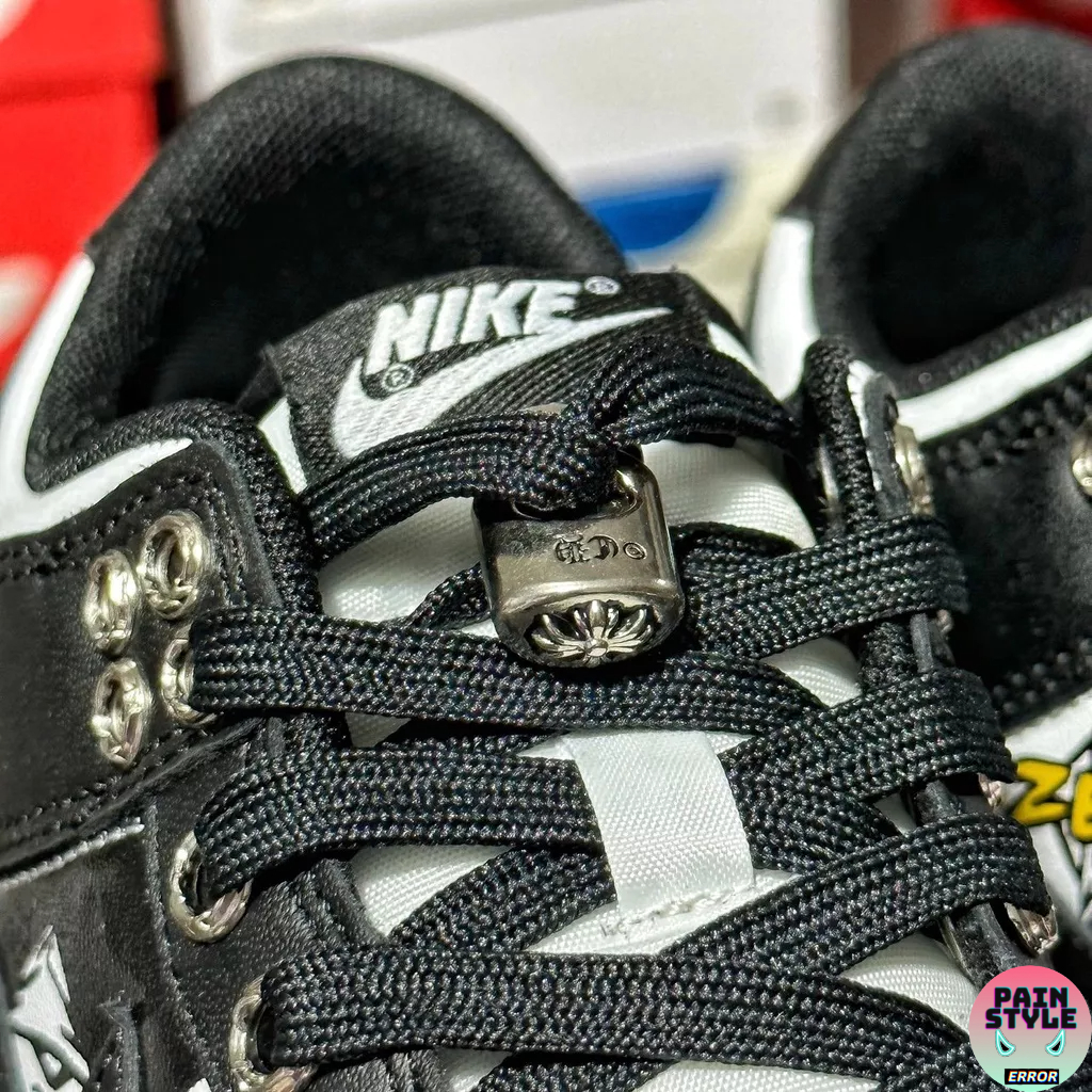 Giày Sb Dunk Low " Chrome Hearts "