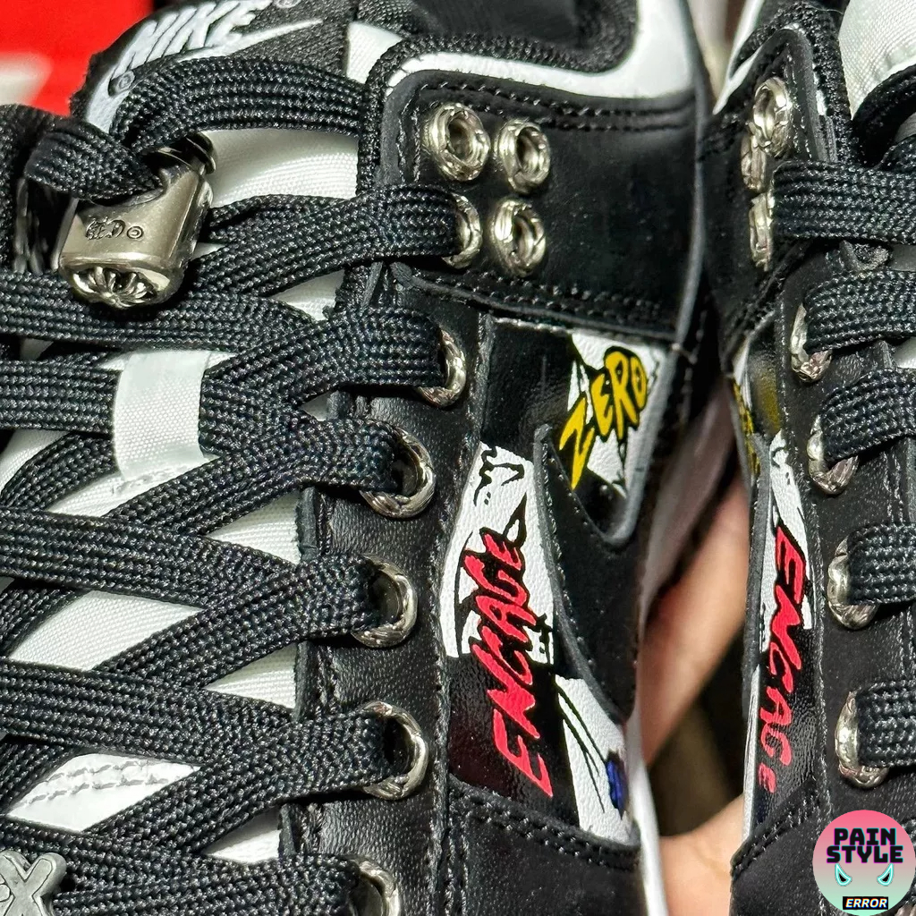 Giày Sb Dunk Low " Chrome Hearts "