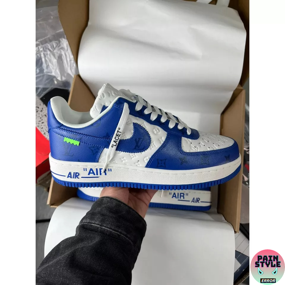 Giày Air Force 1 Low " LV Green Blue "