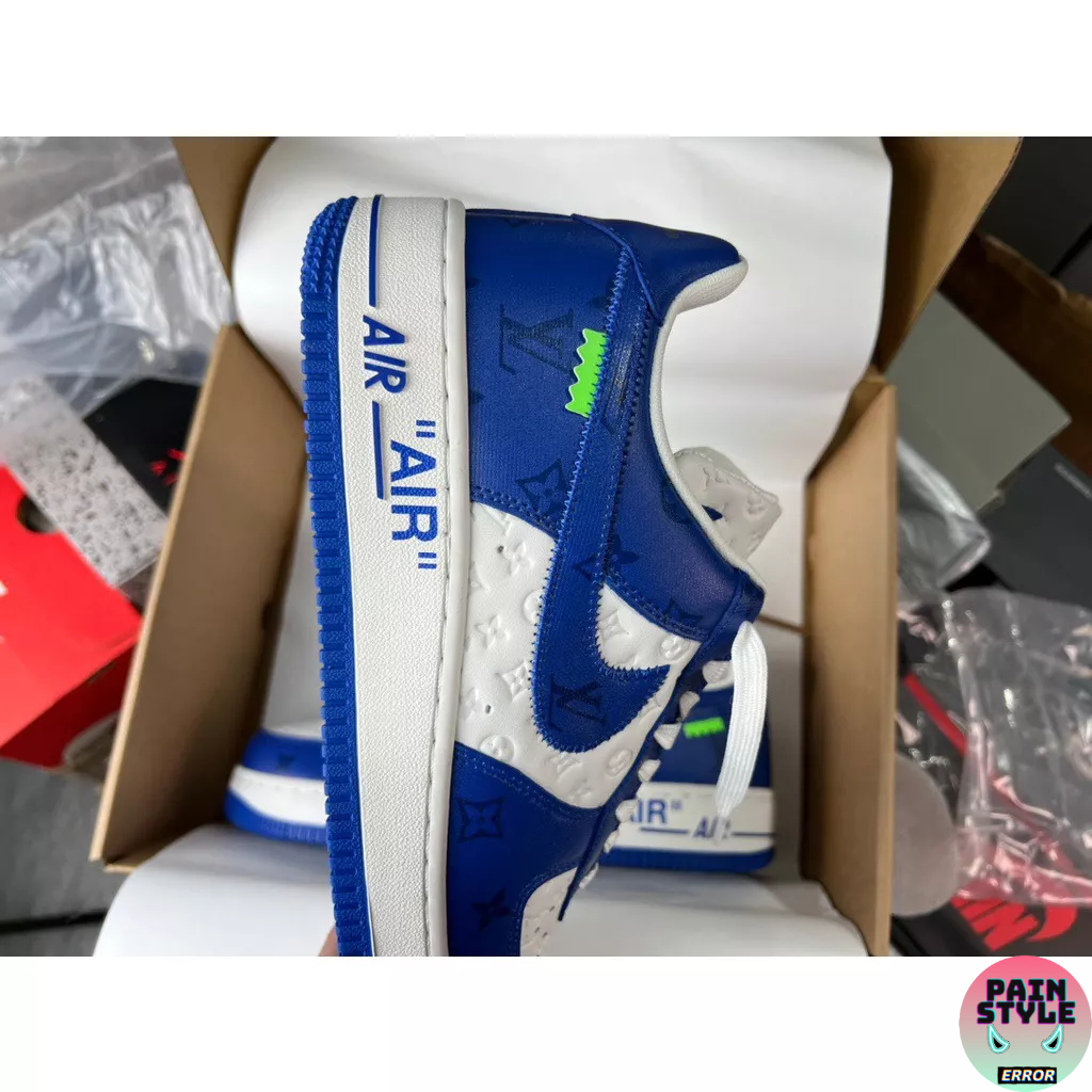 Giày Air Force 1 Low " LV Green Blue "