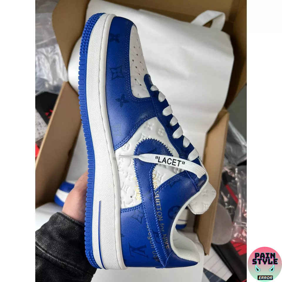 Giày Air Force 1 Low " LV Green Blue "