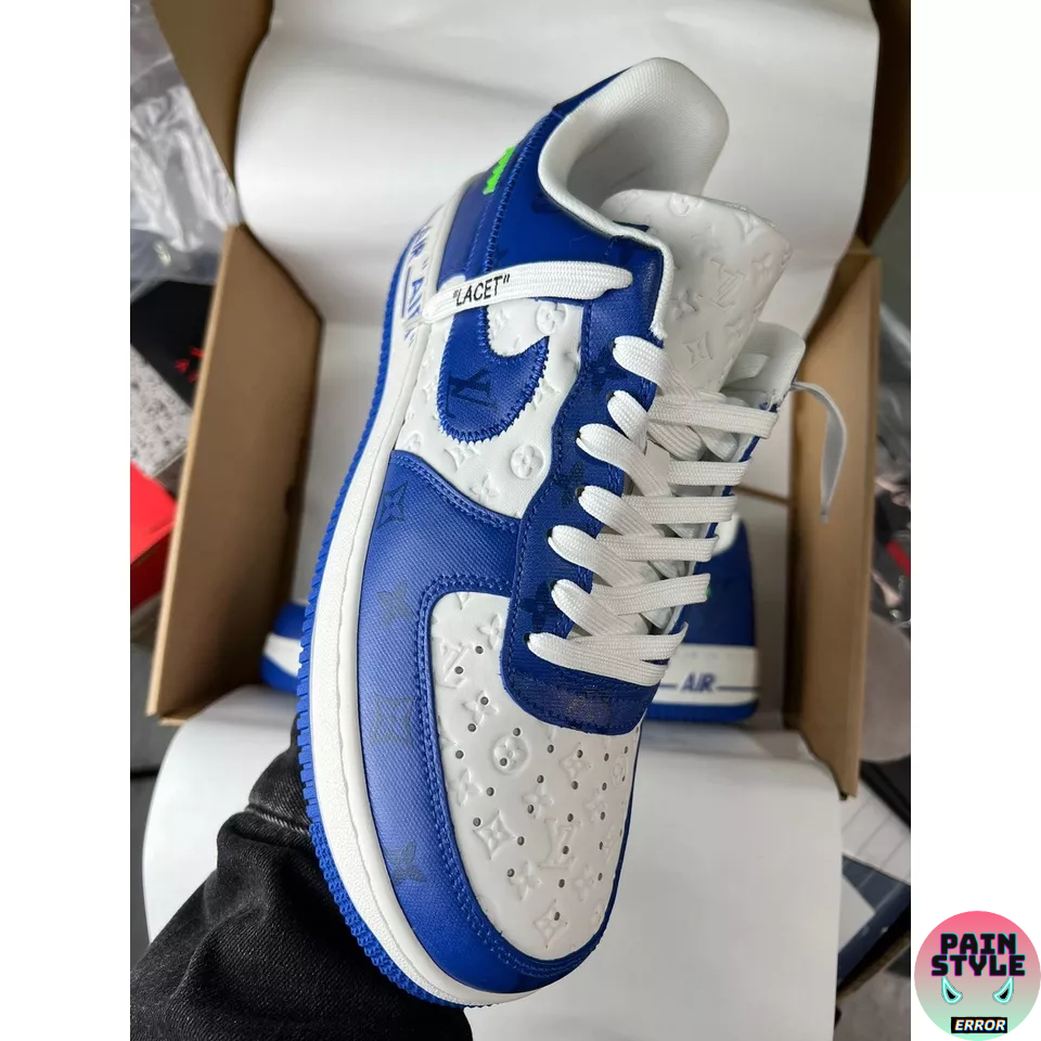 Giày Air Force 1 Low " LV Green Blue "