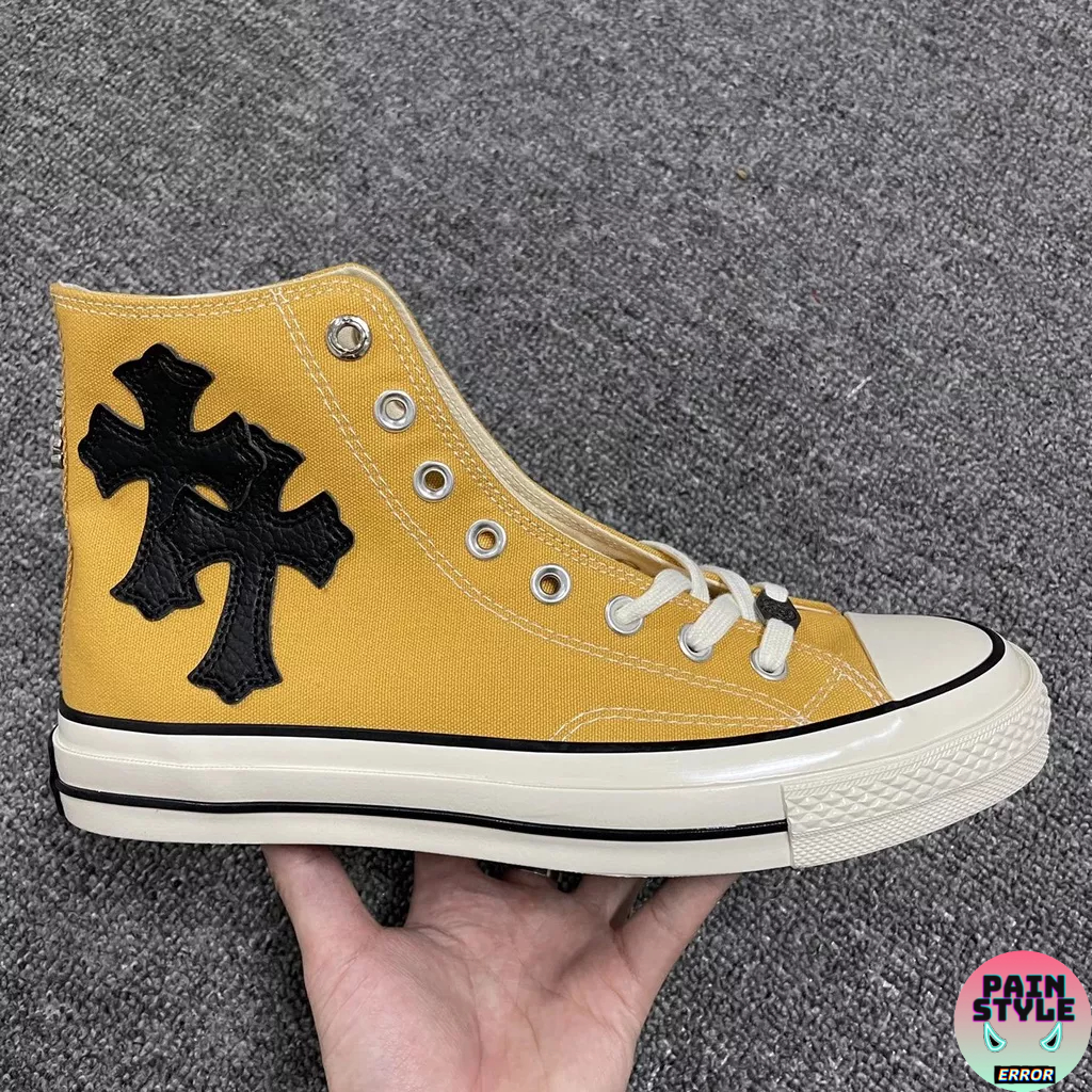 Giày Converse Chrome Heart Yellow cho nam nữ