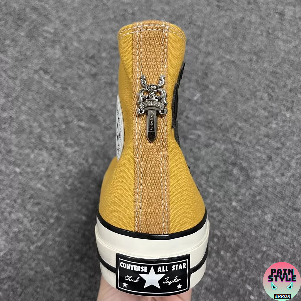 Giày Converse Chrome Heart Yellow cho nam nữ