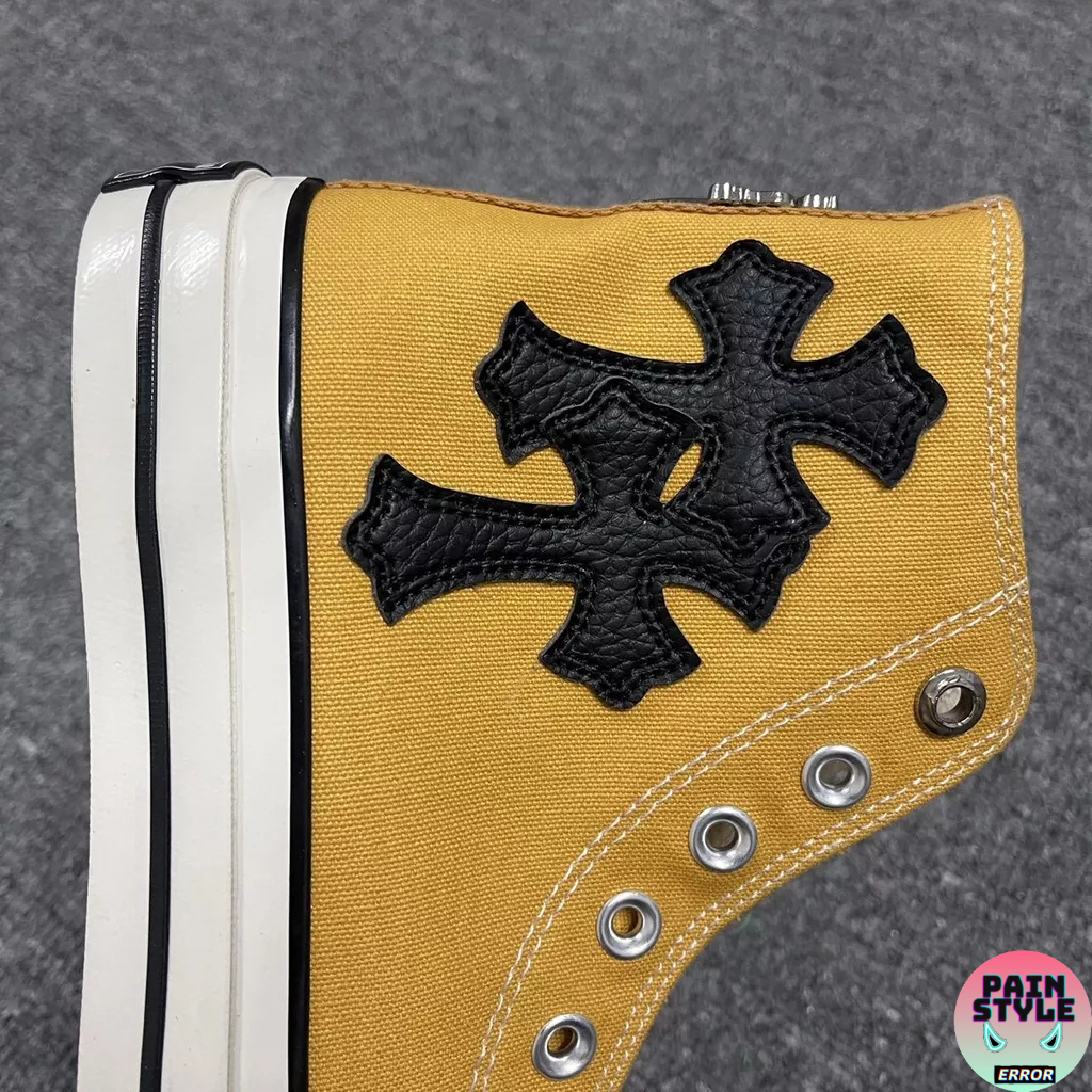 Giày Converse Chrome Heart Yellow cho nam nữ