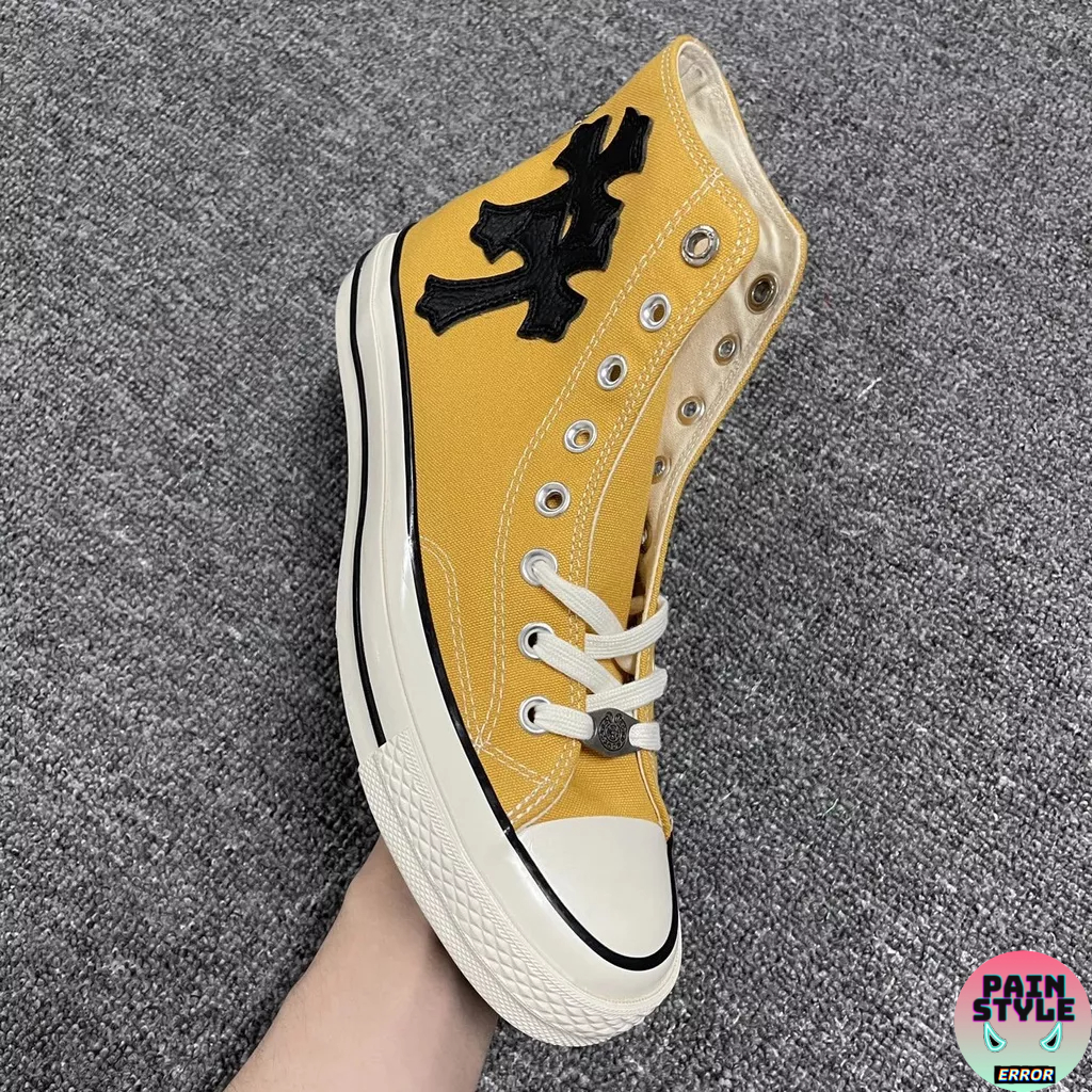 Giày Converse Chrome Heart Yellow cho nam nữ