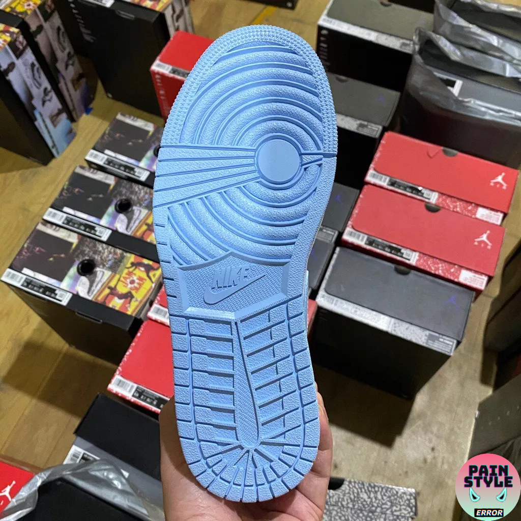 Giày Air Jordan 1 Low " Blue and White "