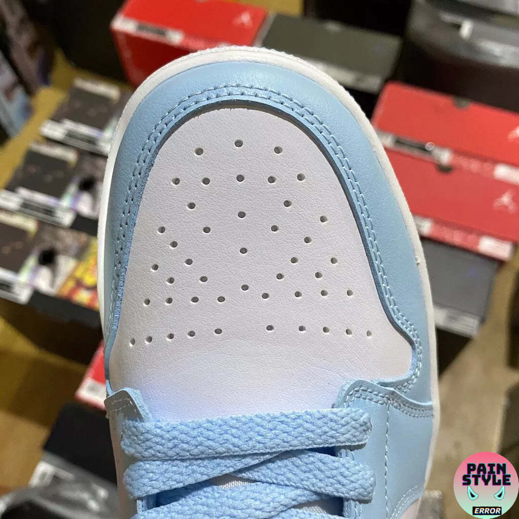 Giày Air Jordan 1 Low " Blue and White "