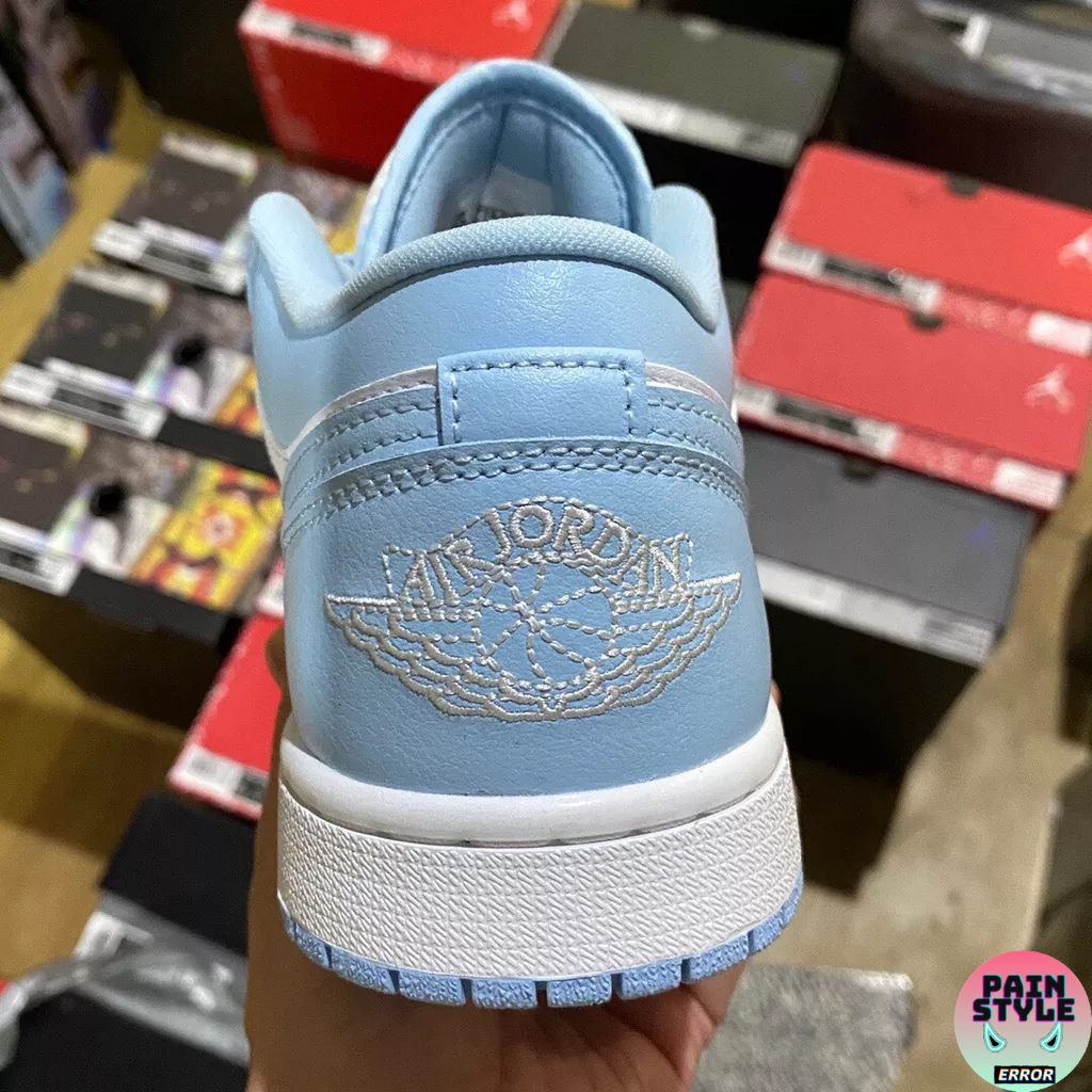 Giày Air Jordan 1 Low " Blue and White "