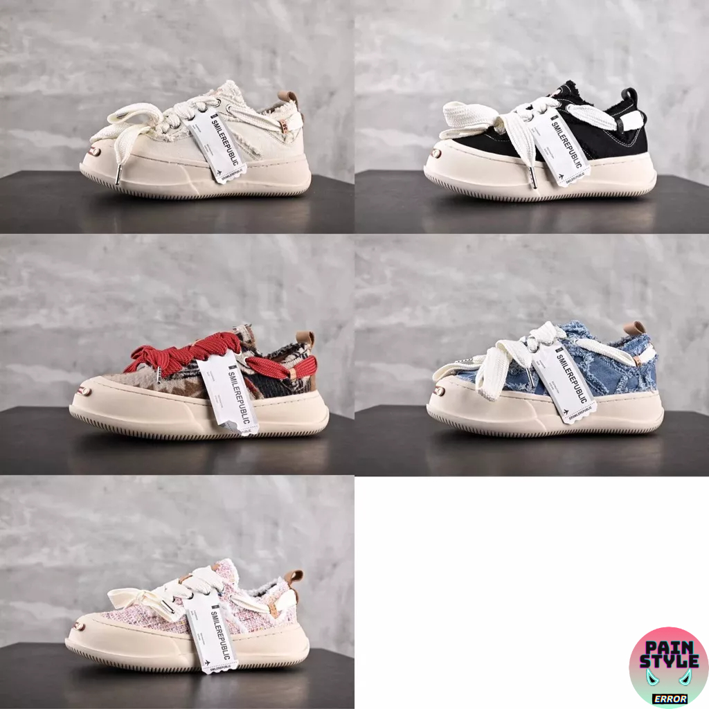 Giày SMILEREPUBLIC 4 màu cho nam nữ