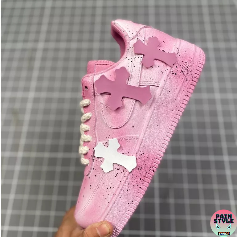 Giày Air Force 1 x Chrome Hearts " Made Old Cross Gothic Punk "