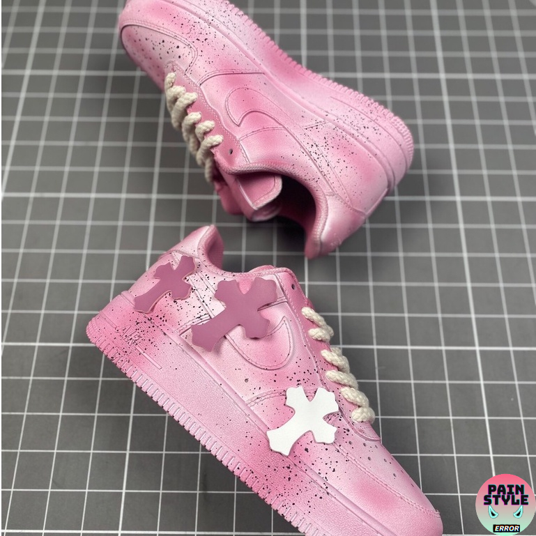 Giày Air Force 1 x Chrome Hearts " Made Old Cross Gothic Punk "