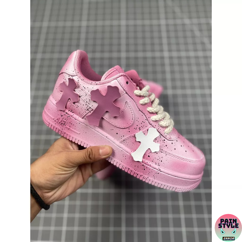 Giày Air Force 1 x Chrome Hearts " Made Old Cross Gothic Punk "