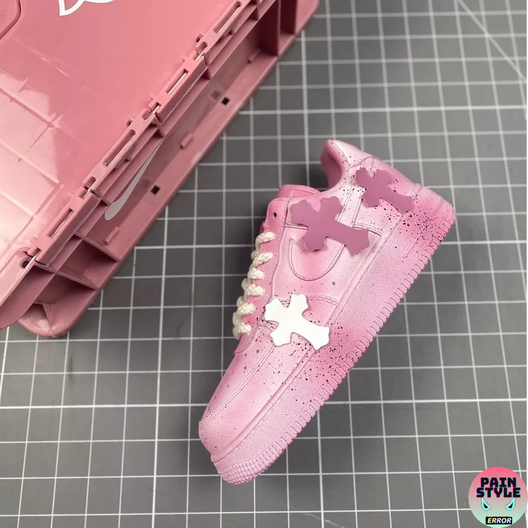 Giày Air Force 1 x Chrome Hearts " Made Old Cross Gothic Punk "