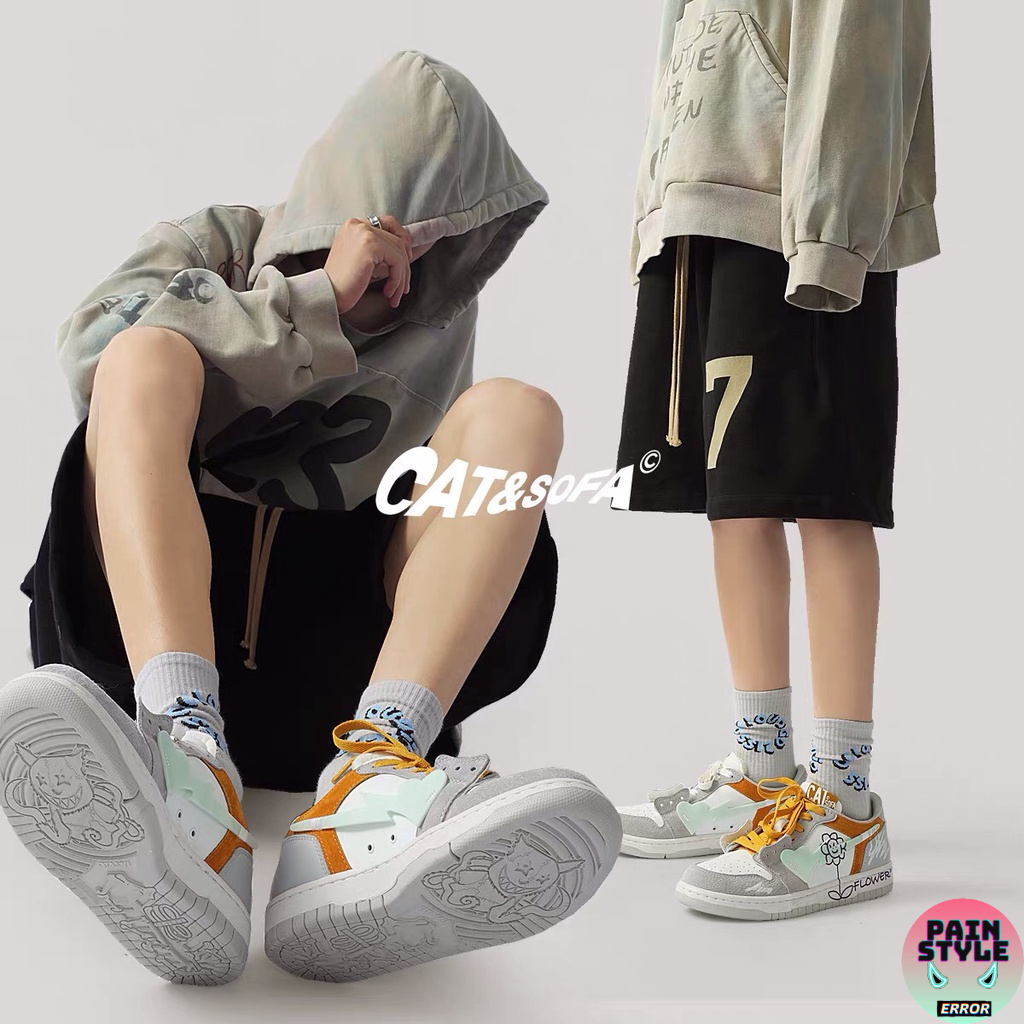 Giày sneaker Cat&Sofa " Sunflower Original Niche Couple "