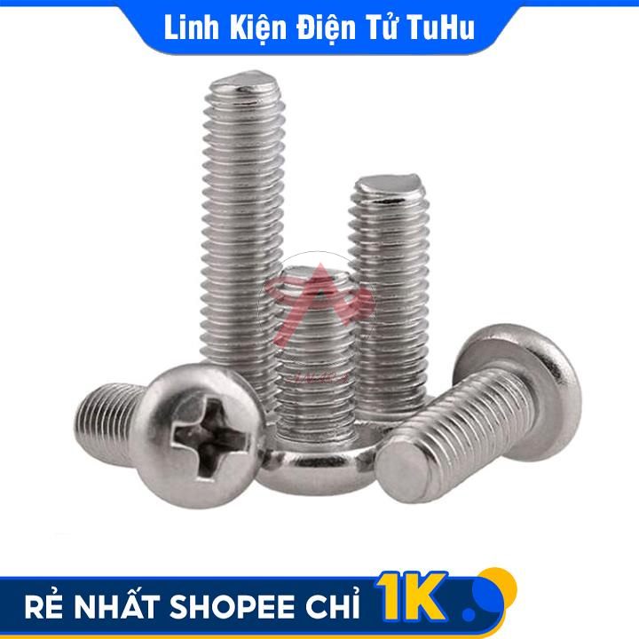 Bộ 10 Con Vít M3 Dài 20mm