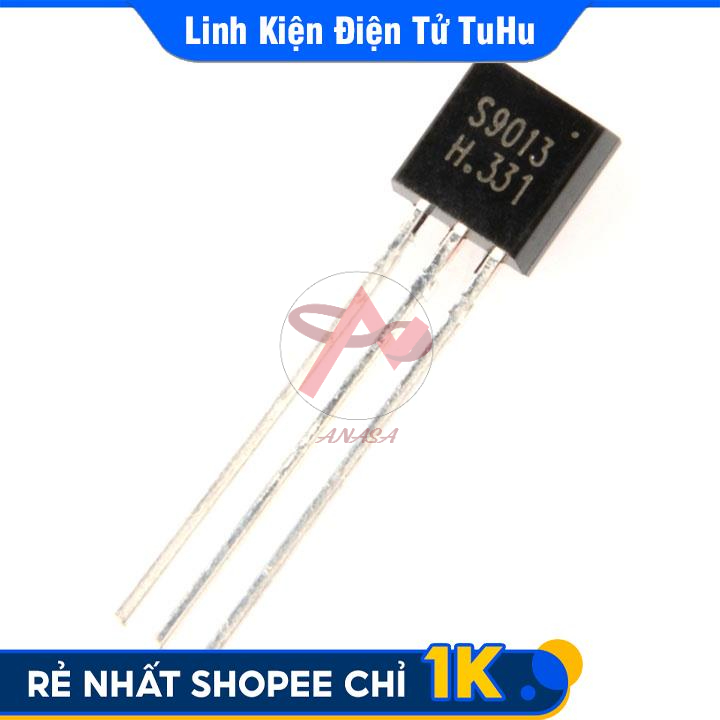 Combo 5 Linh Kiện Transistor S9013 TO-92L 40V 0.5A NPN