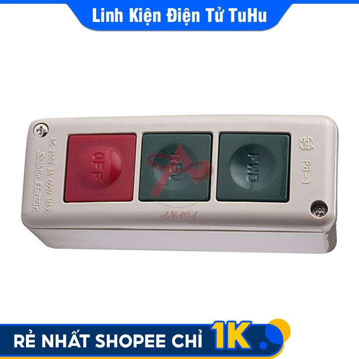 Hộp Nút Nhấn Điều Khiển Có Công Tắc Giá Rẻ