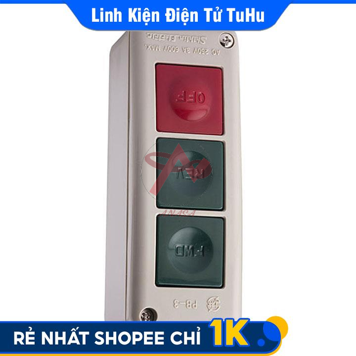 Hộp Nút Nhấn Điều Khiển Có Công Tắc Giá Rẻ