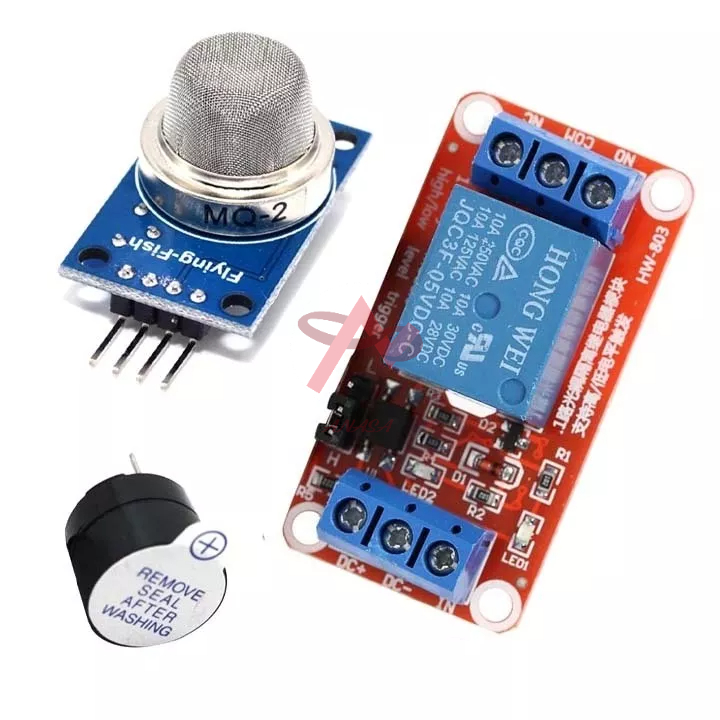 Combo mạch cảnh báo khí Gas tự động