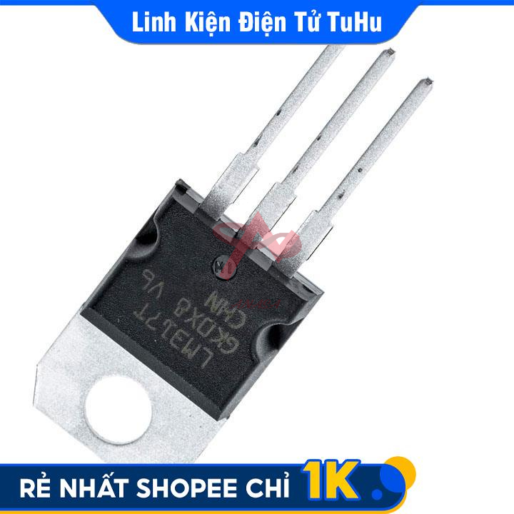 IC Nguồn LM317 1.2-37V TO-220 Chân Cắm