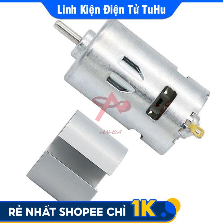 Động Cơ 775 150W 12-24VDC 22000 vòng/phút Siêu Khỏe Chế Máy Khoan, Máy Cắt, Máy Mài