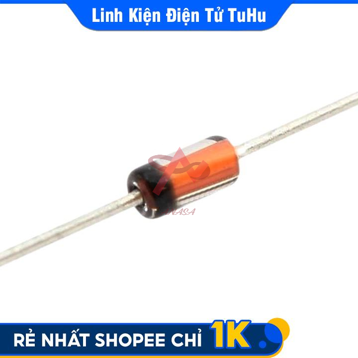 Bộ 4 Diode diot zener 1N4148 DIP 100V 4nS 450mA