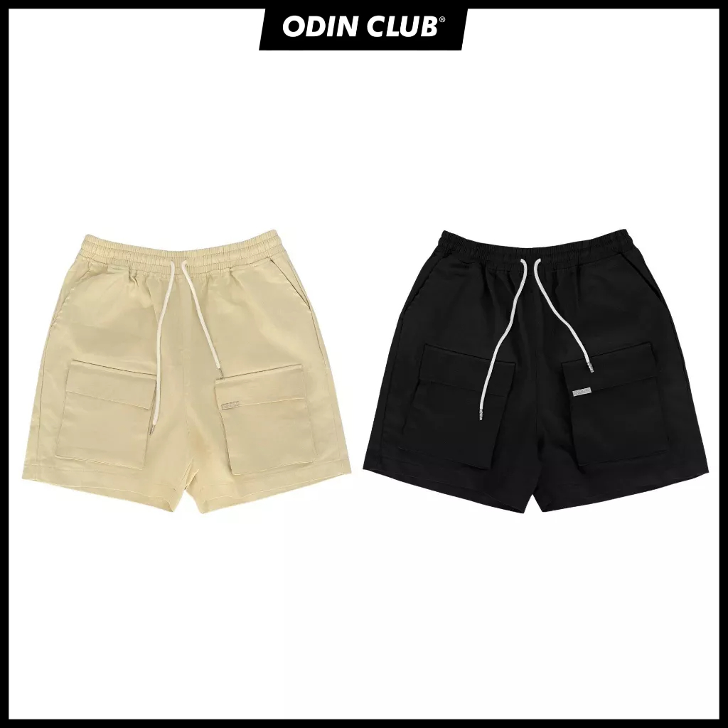 Quần short túi Box Kaki ODIN CLUB, Quần cộc nam nữ unisex, Local Brand ODIN CLUB
