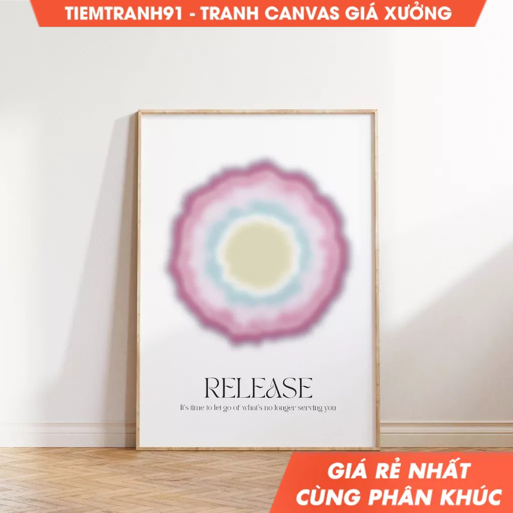 Tranh treo tường, Aura Poster, Spiritual Wall Art, Gradient, Angel Numbers, Affirmation Wall Art. (1