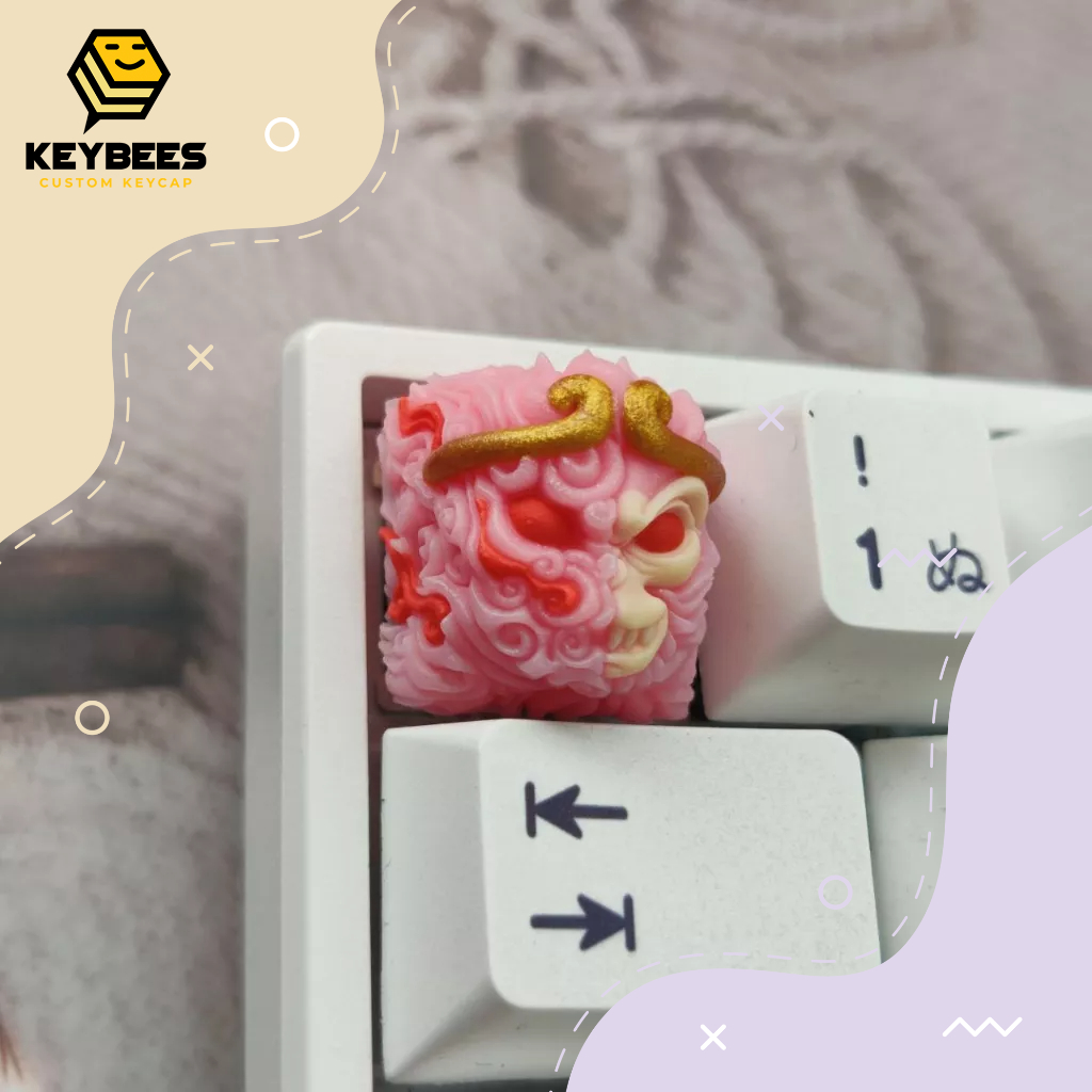 Nút bàn phím cơ resin handmade Ngộ Không WK01   - Nhiều mẫu