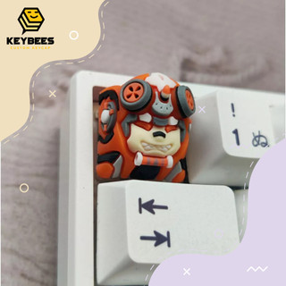 Artisan Keycap - Nút bàn phím cơ resin handmade Mechko Carbon