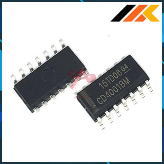 Linh kiện ic logic cd4001 sop14 chân dán - linh kiện tuhu