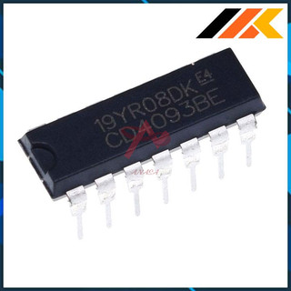 Linh kiện ic logic cd4093be dip14 - linh kiện tuhu
