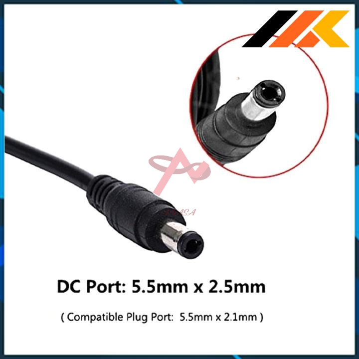 Nguồn Adapter 12V 1A  Jack DC 5.5x2.1mm