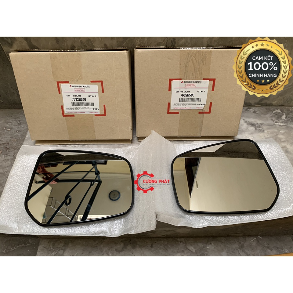 Mặt gương chiếu hậu Mitsubishi Attrage, Mirage 7632B596, 7632B595