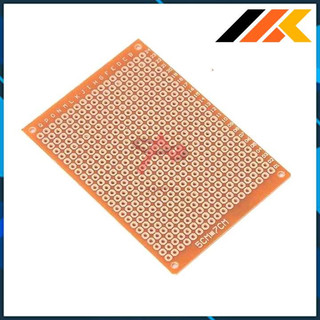 Pcb đục lỗ 5x7cm 1 mặt phủ vàng loại thường - linh kiện tuhu
