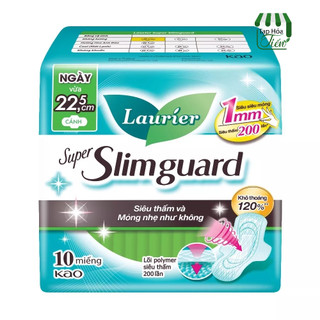 Băng Vệ Sinh Laurier Super Slim Guard 1mm 22,5cm 10Miếng