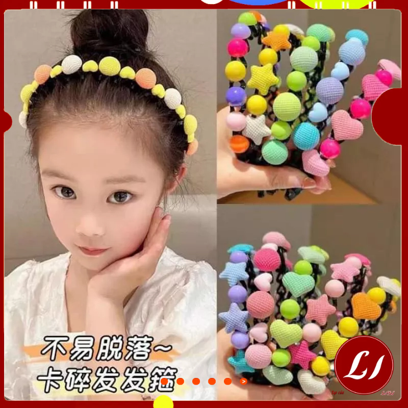 BỜM TÓC SẮC MÀU siêu dễ thương cho bé- TN LADOBi