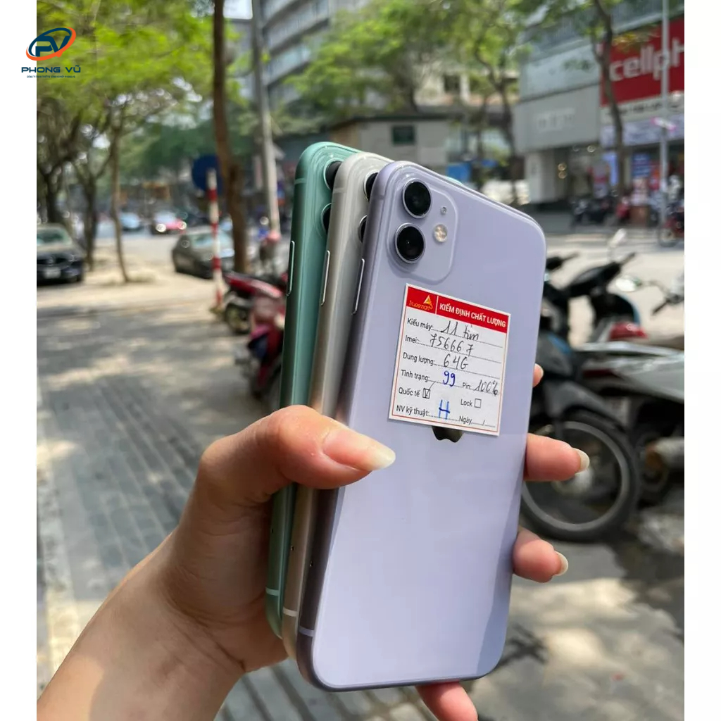 Điện Thoại lP 11 - Máy 98% - BH 12 tháng - Lỗi 1 đổi 1 trong 1 tuần