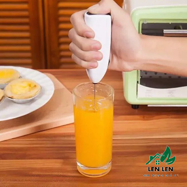Máy đánh trứng Mini cầm tay, khuấy pha Cafe, tạo bọt 88065 Giadunglenlen
