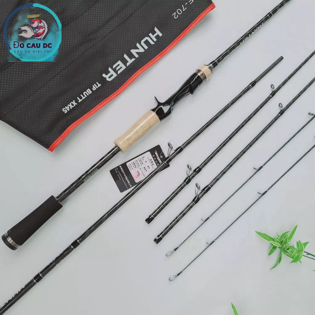 Cần Lure Hunter Xoắn X Toàn Thân 2 Ngọn M MH