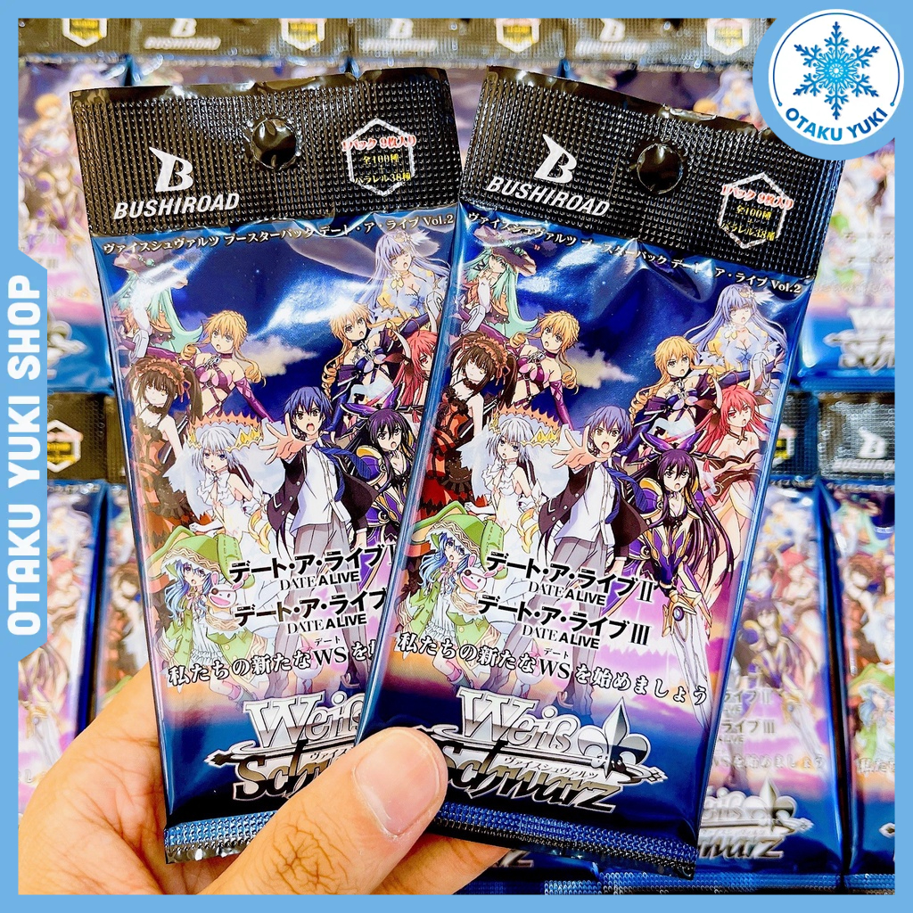 Gói Thẻ Nhân Phẩm Date A Live Vol 2