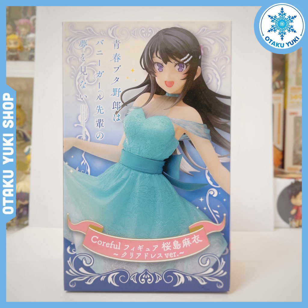 Mô Hình Sakurajima Mai Coreful Figure - Clear Dress.Ver