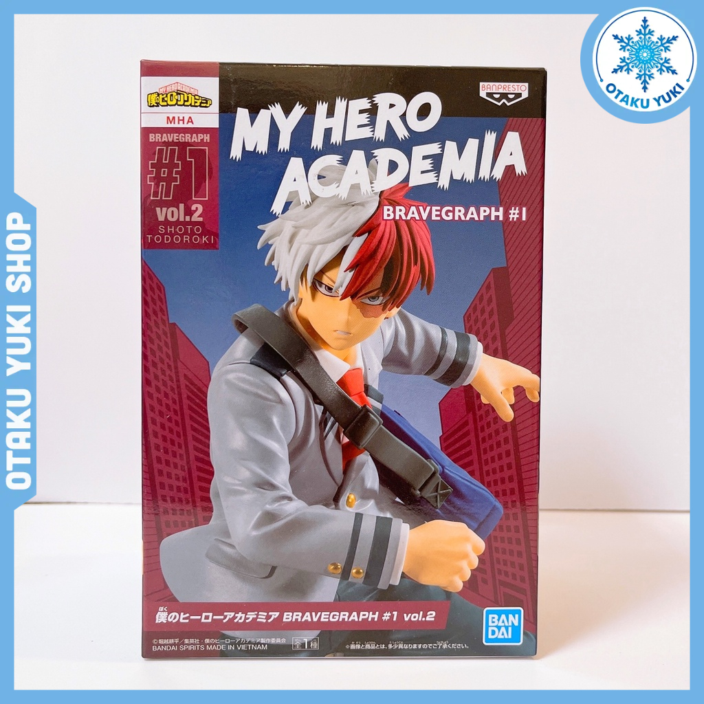 Mô Hình Shoto Todoroki - Bravegraph #1 Vol.2 Boku No Hero