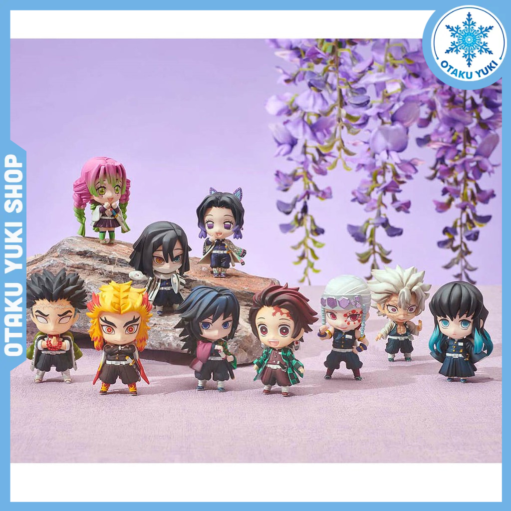 Mô Hình Kimetsu No Yaiba Tanjirou & The Hashira Mascot Set A & B