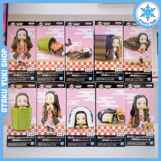 Mô hình kamado nezuko - set 10 bé nezuko vol 1 & 2 wcf kimetsu no yaiba