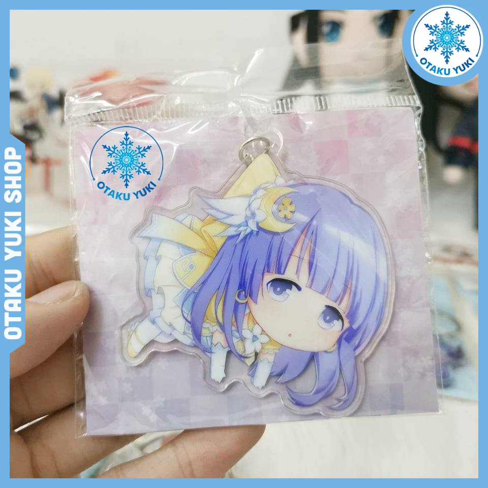 Móc Khóa 7cm Hai Mặt Khác Nhau Date A Live - Miku Izayoi