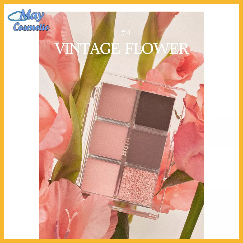 Bảng Phấn Mắt Bbia  Hàn Quốc Ready To Wear Palette 06 Màu 4 Tone Đa Năng Siêu Xinh 5G